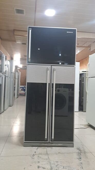 xaladen: 3 qapılı Hitachi Soyuducu Satılır, rəng - Qara — 1