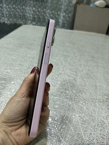 ip kameralar: Smartfon – çəhrayı gövdə, yan hissədə fiziki barmaq izi skaneri olan — 2