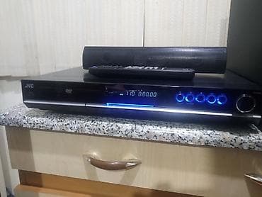 radiolar: JVC 5'1 audio sistem Aux USB fm radio dvd,cd,mp3 karaoke blutuz pult — 2