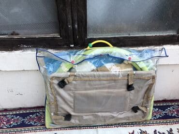 yoqa mat: Uşaq üçün oyun xalçası/aktivlik matti. - Daşıma üçün şəffaf fermuarlı — 1