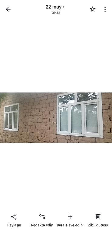heyet evleri kreditle: 4 otaqlı, 87 kv. m, Kredit yoxdur, Təmirsiz — 4