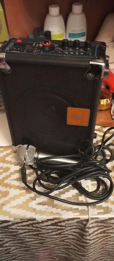 Mikrafonlu dinamik fleska mikro gedir sesi guclu cixir gencede