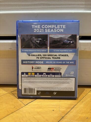Игровые диски: WRC 10 (PS4) WRC 10 PS4 oyun diski, demek olar ki tam yenidir, ciziq — 2