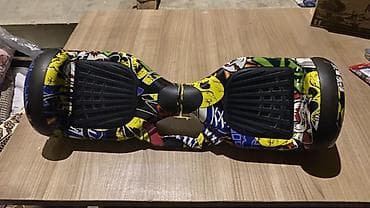 seagway: Elektrik hoverboard (özünü tarazlayan skuter) - Rəngli “graffiti” — 1