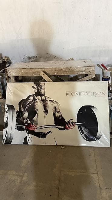 desmalar: - Məhsul: Fitnes zalı üçün böyük dekorativ posterlər (bodybuilding — 9