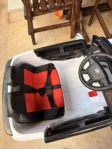 Uşaq üçün elektrik maşınları: Uşaq üçün elektrikli polis maşını - Model: 2 yerlik uşaq elektro-kart — 3