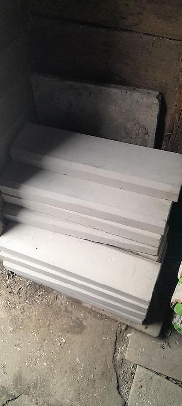 lovhe olculeri: Beton pilləkan addımları və kənar elementləri - Material: yüksək — 2