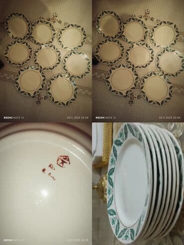 profnastil ölçüləri: Boşqablar — 6