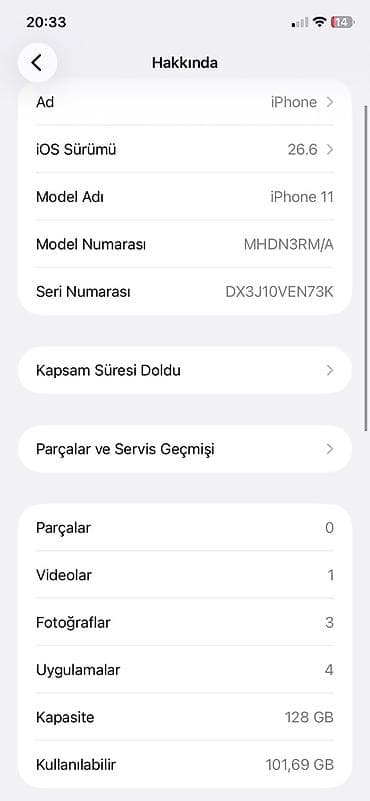 iphone adapter kabel: IPhone 11, 128 GB, Yaşıl, Face ID — 3