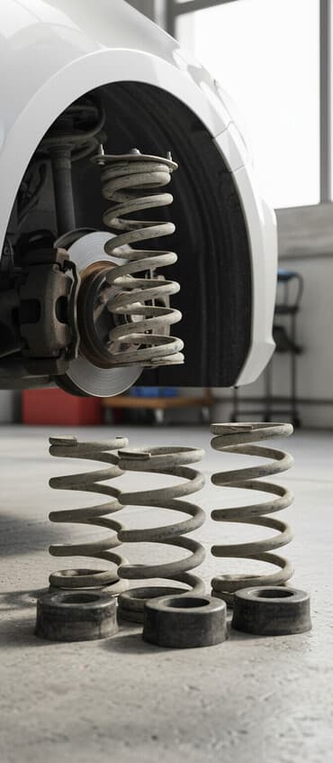 задний бампер мерседес: Avtomobil üçün yay dəsti və rezin araqatlar - 4 ədəd spiral yay — 1