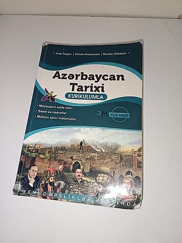 Məhsul: “Azərbaycan Tarixi – Kurikulumla” dərs vəsaiti (RM Nəşriyyatı lalafo.az -da Məhsul: “Azərbaycan Tarixi – Kurikulumla” dərs vəsaiti (RM Nəşriyyatı