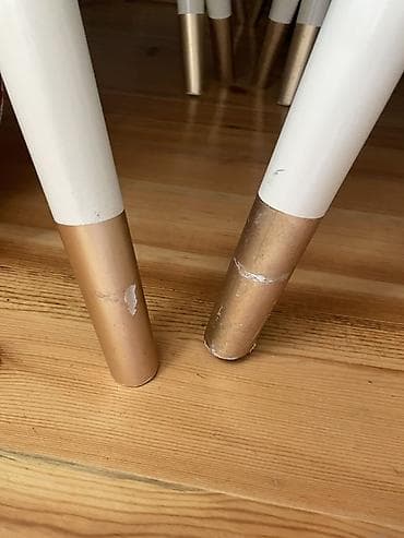 Qonaq otağı üçün, İşlənmiş, Açılmayan, Dördbucaq masa, 6 stul — 5