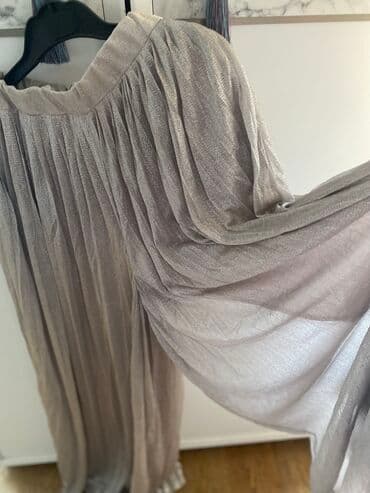 şalvar modelleri 2022: Şalvar, Blumarine, S, rəng - Gümüşü — 2