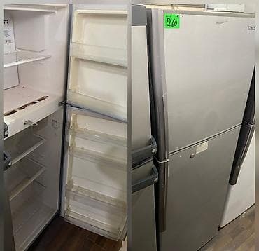 televizorlar: 2 qapılı Hitachi Soyuducu Satılır, rəng - Gümüşü — 1