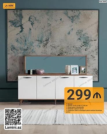 Minimalist üslubda komod. Ölçüləri: dərinlik 40 sm, hündürlük 80 sm lalafo.az -da Minimalist üslubda komod. Ölçüləri: dərinlik 40 sm, hündürlük 80 sm