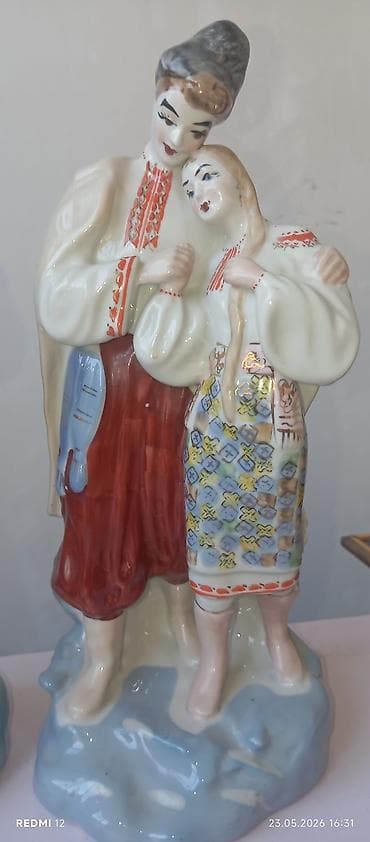 şaxta baba oyuncagi: Fiqur, Keramika, rəng - Ağ — 2