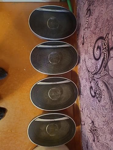 Pioneer oval avtomobil akustikası – 4 ədəd dinamik dəsti