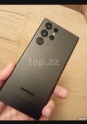 mingəcevir telefon: Samsung Galaxy S22 Ultra, 512 GB, rəng - Qara, Barmaq izi, Face ID — 1