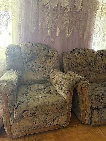 Мебель для дома: Угловой диван, 2 кресла — 8