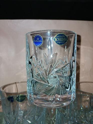 guess tekstil mmc: Stəkanlar, rəng - Ağ, Xrustal, 6 ədədli dəst, Çexiya — 3
