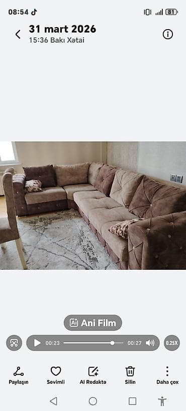 Угловой диван, Нераскладной, С подъемным механизмом, Ткань — 2