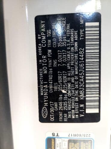 ravon 2: Hyundai Tucson: 2 l | 2017 il Krossover — 6