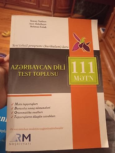 hedef kitabi: Məhsul: “Azərbaycan dili test toplusu – 111 mətn” (Yeni təhsil — 1
