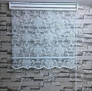 guldanda gul: Zebra stor pərdə kolleksiyası - Model: Klassik naxışlı və tematik — 2