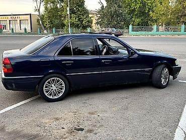 mercedes s221: Mercedes-Benz C200 sedan - Kuzov: W202, 4 qapı, tünd mavi/qara rəng - — 6