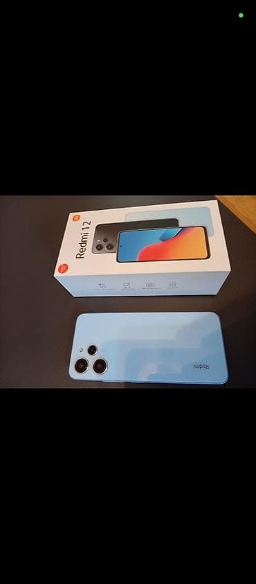 data kart limitsiz internet: Redmi 12, 256 GB, rəng - Mavi, Sensor — 2