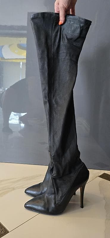 yarım boğaz çəkmə: Məhsul: Dizüstü qadın çəkmələri - Brend: Rupert Sanderson (Made in — 2