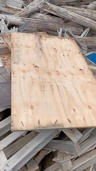 Taxta plitələr: Ağac materialları – taxta şpallar və kontrplak vərəqləri Məhsul — 3