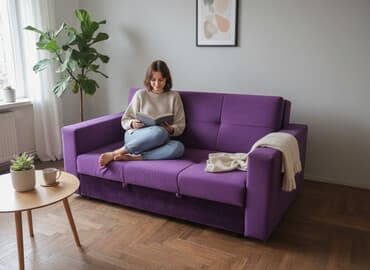 dəftər üzü şəkilləri: Di̇van-kravat, Açılan, Vеlur parça — 1