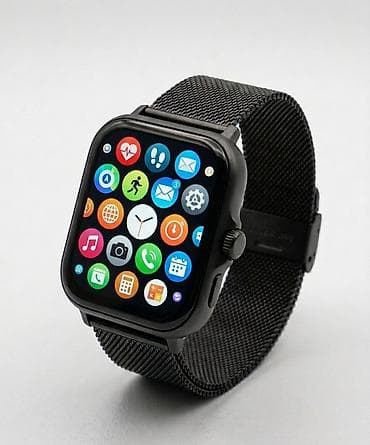 Smart saatlar: Yeni, Smart saat, Smart, Sensor ekran, rəng - Qara — 1