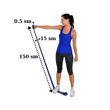 Другое для спорта и отдыха: Gimnastika üçün elastik band- U.Z 150 sm 🪪 şəxsi̇yyət vəsi̇qəsi̇ i̇lə — 7