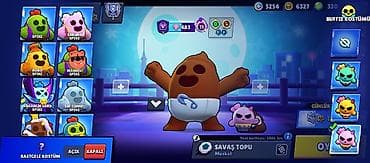 Brawl Stars hesabı – yüksək səviyyəli oyun profili - Kupa: 35,801 - — 4