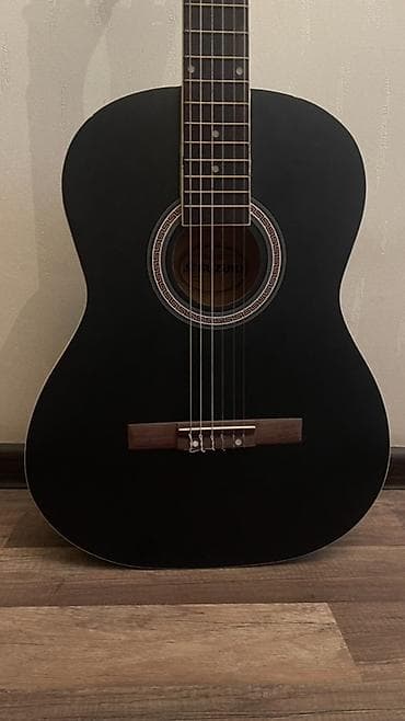 Suzuki klassik gitar – tam ölçü (4/4), qara mat korpus — 3