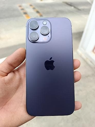 thermal pad: IPhone 14 Pro Max, 256 GB, Deep Purple, Simsiz şarj, Face ID — 1