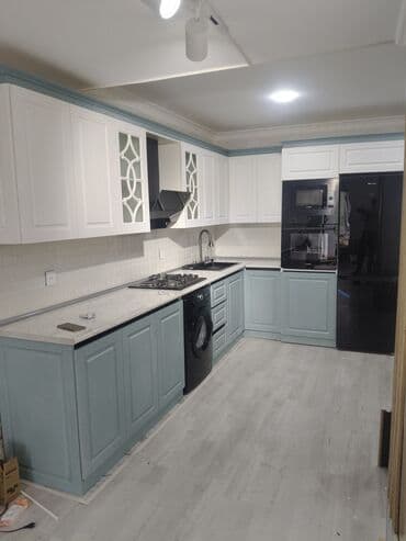 xonca mmc: Sifarişlə mətbəx dəsti, Özü çəkən petlələr, Parlaq laminat, Kredit yoxdur, Pulsuz çatdırılma — 2