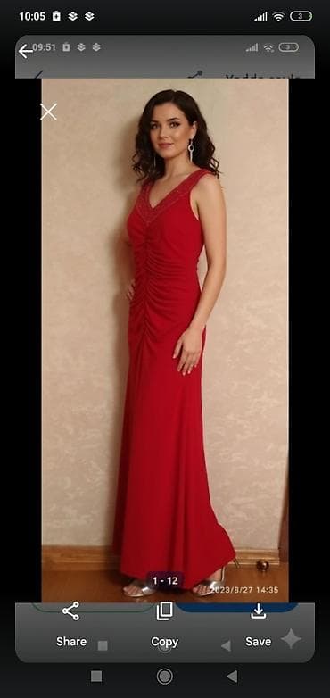 Ziyafət donu, Maksi, XS