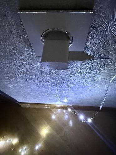 701 yolka: USB qoşulan LED işıq qirlyanda 5M - İşıq növü: nazik tel üzərində — 3
