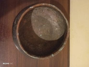 qab qazan: Qazan, rəng - Qəhvəyi, Mis, 2 l, 22 sm, Azərbaycan — 3
