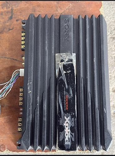 noutbuk ehtiyat hissələri: Pioneer avtomobil akustik dəsti + Sony gücləndirici və maqnitola — 3