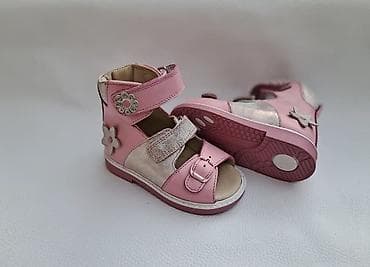 школьная форма: Uşaq ortopedik sandal/ayaqqabıları - Model: açıq burunlu, hündür — 1