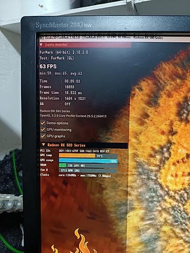 monitir: Gaming kompüter seti QİYMƏT SONDU.BARTER YOXDU.ENDİRİMƏ GÖRƏ ZƏNG — 9