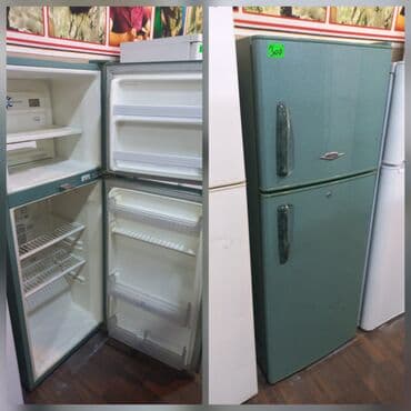 çinar soyuducuları: İşlənmiş 2 qapılı Soyuducu Satılır, rəng - Yaşıl — 1