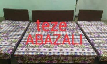 mebel sandiqlar: Taxt sandigli
1 neferlik sandigli 80m 2 neferlik 150m
Hazirlari var — 2