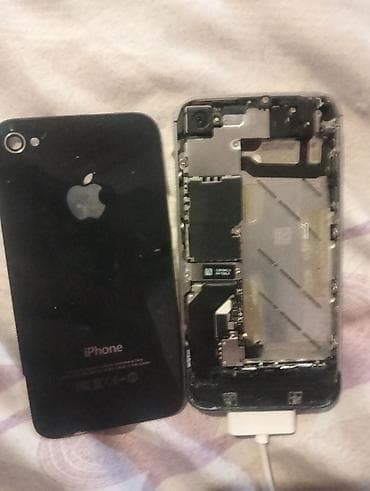 iphone 4 qiyməti: IPhone 4, 16 GB, Qara, Qırıq — 2