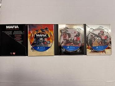 sert disk: PS4 – Mafia Trilogy (2K) Paket tərkibi: - Mafia: Definitive Edition — 3