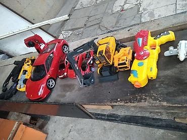 Uşaq oyuncaqları dəsti – müxtəlif modellər Məzmun: - Böyük ölçülü